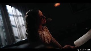 Gothic Lesbian Vampire Seduces Nerdy Girl in Haunted Mansion - Hypnotic Pussy Eating & Mind Control Sex