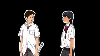 Midnight Body in the darkness under midnight silence