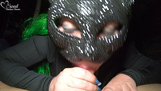 Vampire Sex Monster Takes My Dick for Blowjob Dessert