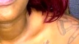 Hot Black Maid Does Some Webcam Black and Ebony