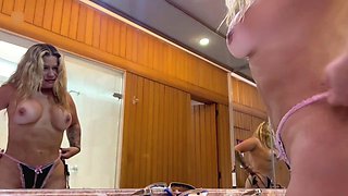 Nick Jowel Massages Horny Cougar Cata Sanchez at Home