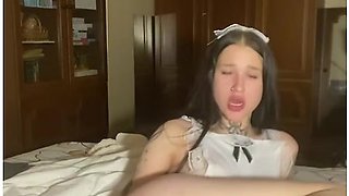 Baby Maid With A Rubber Friend