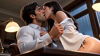Adult Student Seduces Her Professor - After Hours (AI Generated)