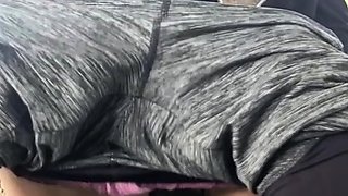 Euro amateur outdoor masturbation