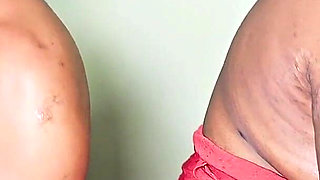 76 Year Old Granny and 50 Year Old Step Mom Both Fucked Anal by 2 Big Cocks