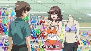 Hentai Mif fucks an underwear seller