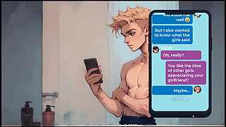 My New Girlfriend  Taboo Hentai Game  Ep.24 Day at the Beach with My Two Hot Step Sisters!