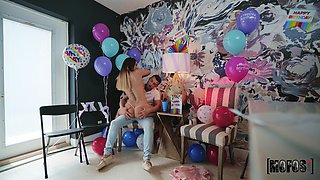 Lonely Party Girl sex scene