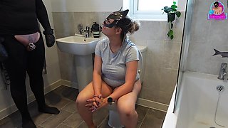Ass Cleaning Toilet Slave Femdom