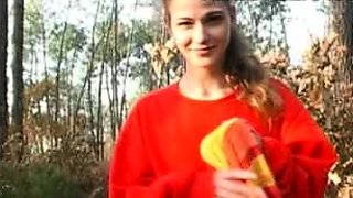 Hot amateur teen blowjob and facial HD video