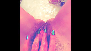 Shelby giving herself multiple orgasms again with squirting