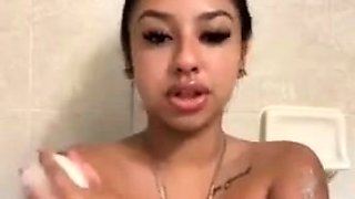 Chubby Brunette Big Boobs Dildo Masturbation