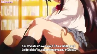 Robbie Roy Fucks Teacher in Front of Boyfriend - Anal Creampie Hentai