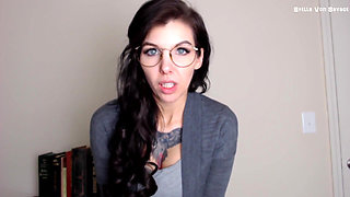 Lusty Librarian Creampie POV