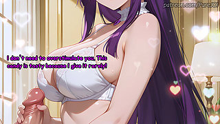 Fern seduces her lovely partner for a desperate fuck (Sex JOI)