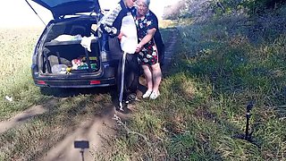 Stepmom Helps Me Pee Then Gives Public Blowjob - Zona901
