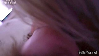 Juicy Blonde Deepthroats Monster Cock And Swallows Cum