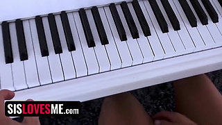 Step Sisters Titty Fuck Their Horny Step Brothers full Video w Natalie Knight & more - SisLovesMe