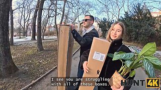 Hunt4k. i closed my bf’s eyes with banknotes and fellated stranger’s knob! i’m not that shy