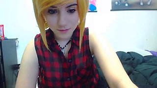 Blonde teen Sierras first erotic masturbation video