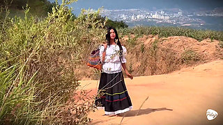 A Peasant Woman Wanted to Harvest Pineapple and Instead He Planted Cassava in Her Pussy