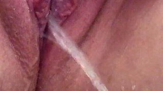 Sweet Pink Pussy Shows You Beautiful Morning Piss Compilation