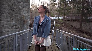 Shy Baker Passion with Gigi Max in Outdoor Action