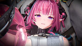 Arknights Endfield - Horny Yvonne Masturbation - 3D Hentai Animations