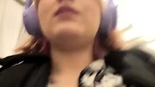 Russian Stripchat camwhores in public