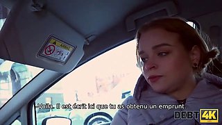 Debt4k. calibri angel n'a pas d'argent pour rembourser sa dette mais a un corps parfait