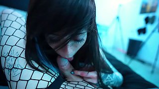 POV Freaky Lil Nympho Roommate Sucks Cock After Her Sex Addicts Meeting