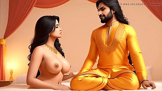 Indian husband and wife go at it hard with oral and anal action
