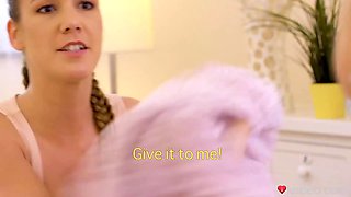Today is the day she finally tastes her stepsister's labia - lesbea