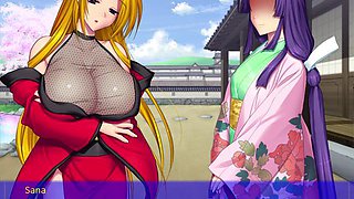 The Tale of the Lewd Kunoichi Sisters episode 4: Big Tits, Big Ass  Blowjob Porn