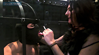 Lady Zara My Caged Human Ashtray My Human Furniture My Spittoon My Bootlicker