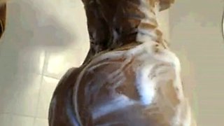 Big Booty Latina With Huge Tits In The Shower