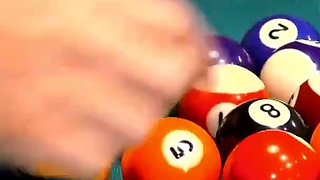 Dominated on the pool table