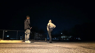 Thick BBW Wife Public Sex on a Chilly Morning! Badblondiemonroe