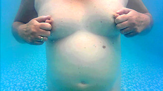 Breasts in the Pool