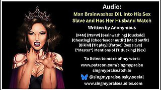 Brainwashes Her Into His Sex Slave And Has Her Husband Watch
