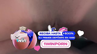 Booty Babe Receives Sperm On Her Backside For The Very First Time