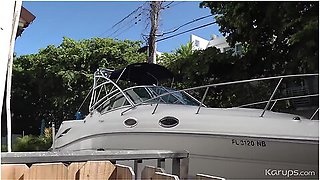 Horny Latin Babe Nikki Starlet Sells Her Boat & Gets Full Price Plus Some Cock