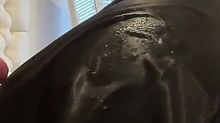 Stepaunty Soph Is Back Satin Nightdress Cum on My Big Ass!!