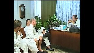 Sexy German Babe in Stockings Gets Anal Fuck from Doctor