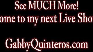 Meximilf smut with aphrodisiac Gabby Quinteros from Gabby Quinteros