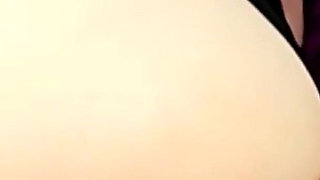 Vibrator on the Clitoris of the Dildo in the Pussy Big Orgasm