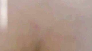 Fetish redheaded hoe fingers pussy and ass in solo