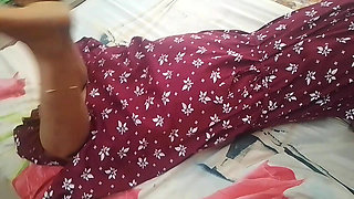 Husband and wife enjoy sex at home