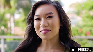 Kimmy Kimm Enjoys Soft Foreplay and Nipple Sucking Before Riding Leo Vice's Big Cock