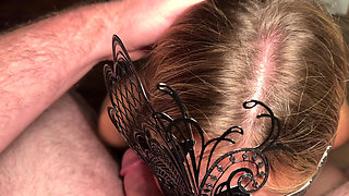 Swallowing a Yummy Load.